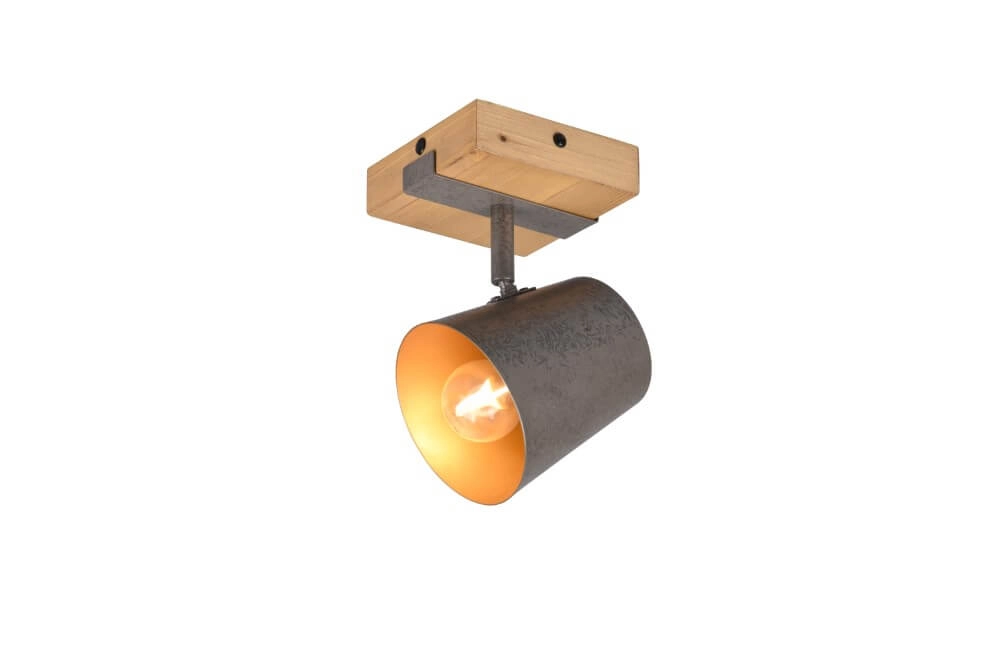 Stelle Bell Antikgrau mit Holz Trio 4017807502558