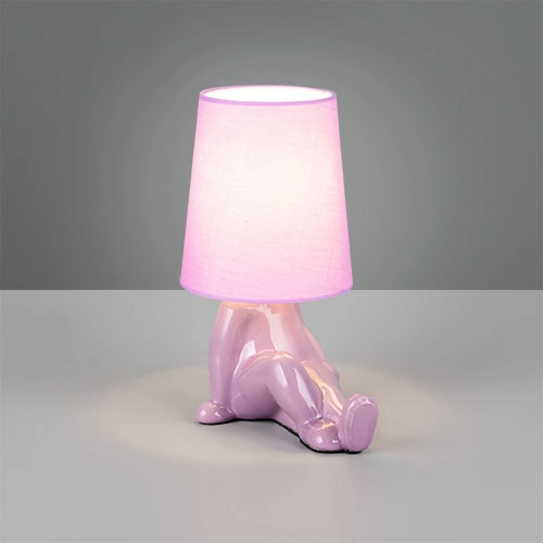 Tischlampe Huma Lila Trio 4017807682564