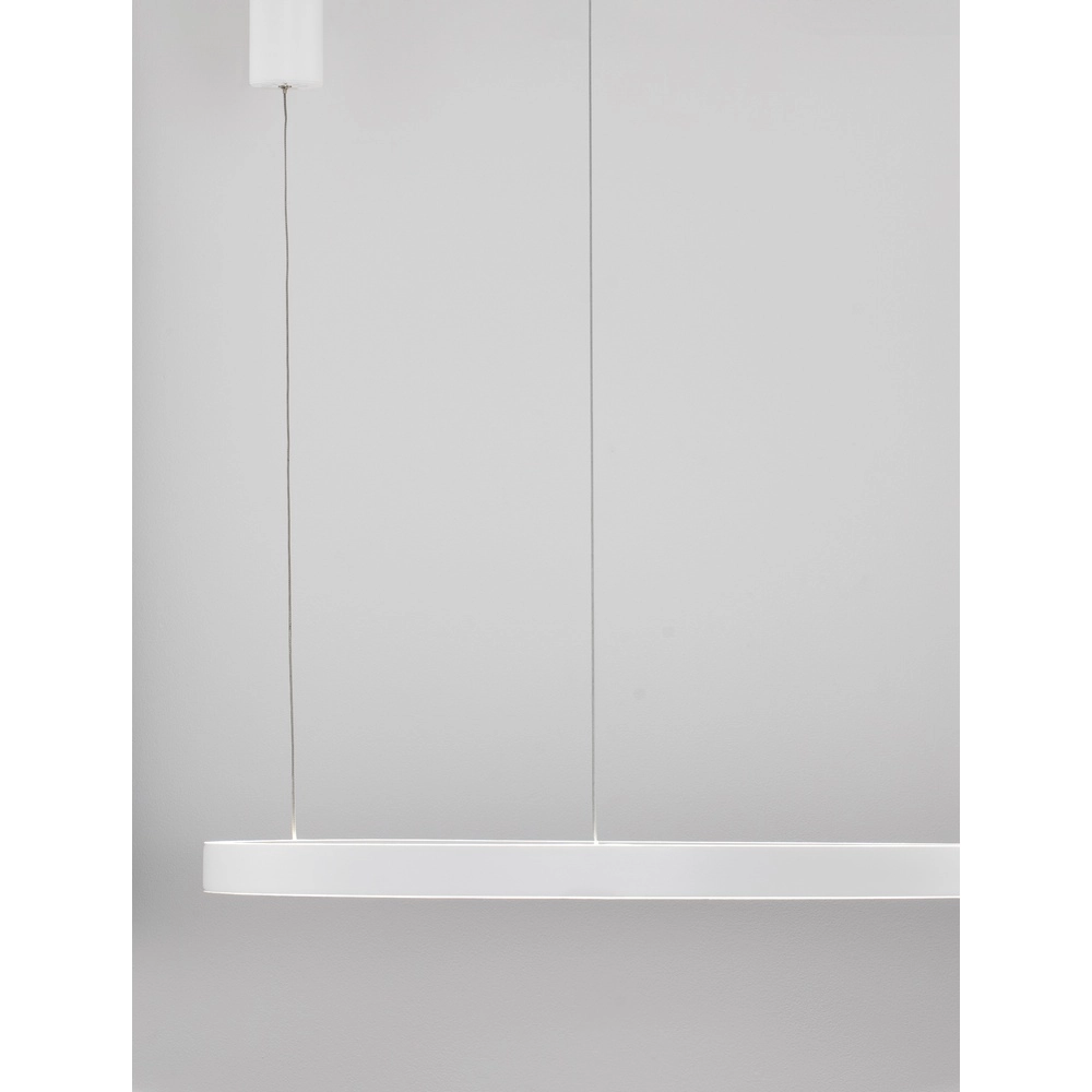 Design-Pendelleuchte Elowen weiß Ø 80cm Lyora 5212017439086