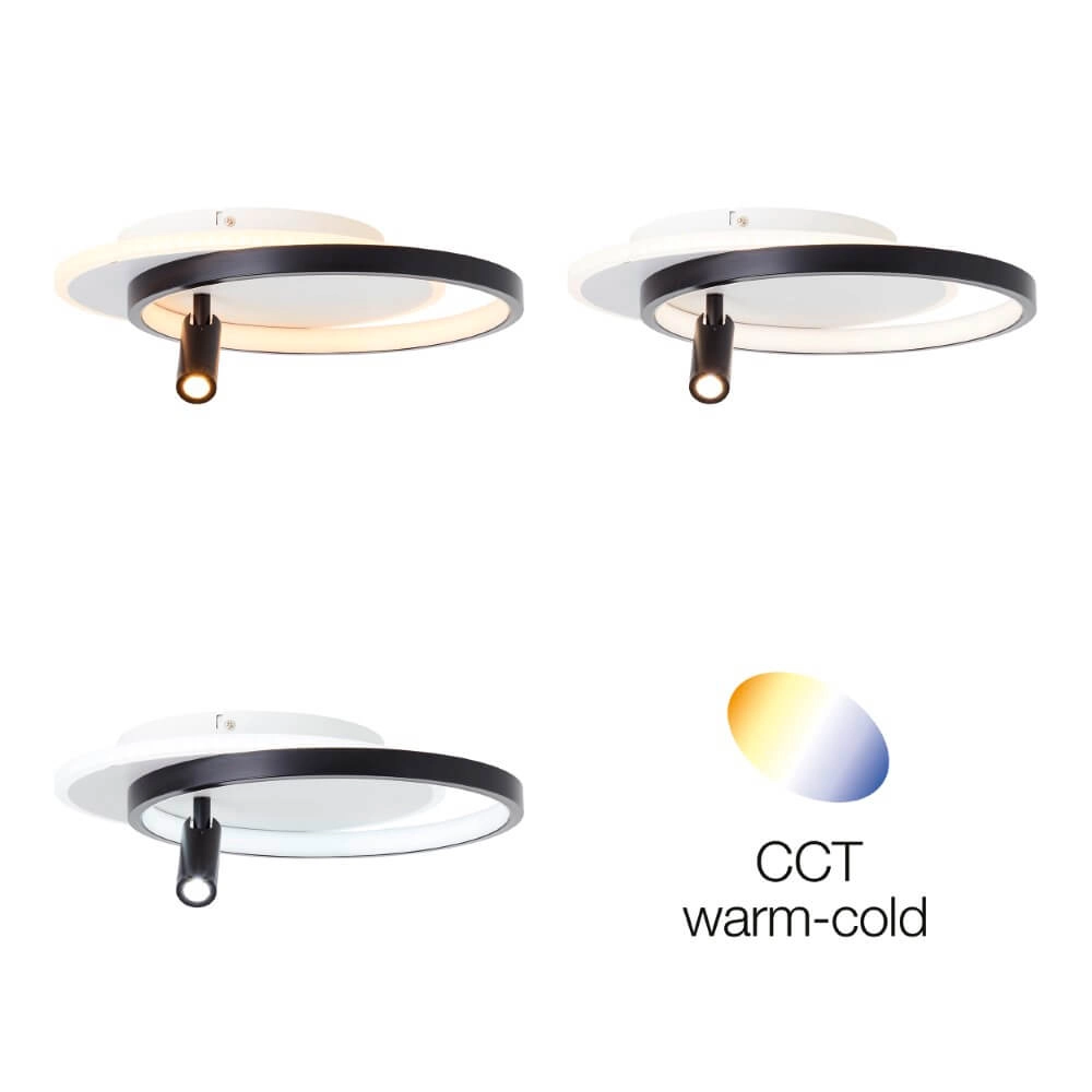LED-Deckenleuchte Eunomia mit einem Spott Brilliant 4004353409677
