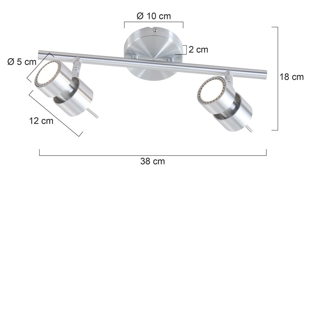 LED-Deckenstrahler Natasja Led Steinhauer 8712746111972