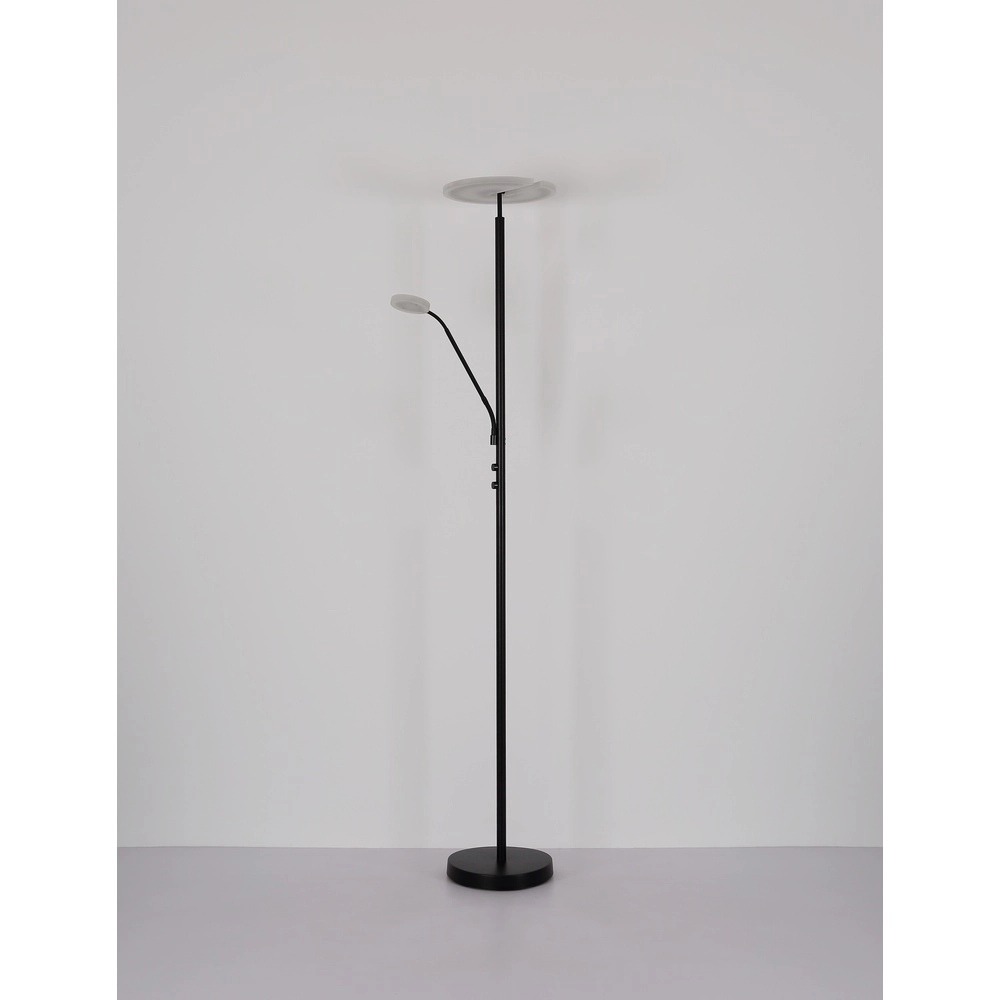 Design-Leselampe Stanford Schwarz Globo 9007371516698