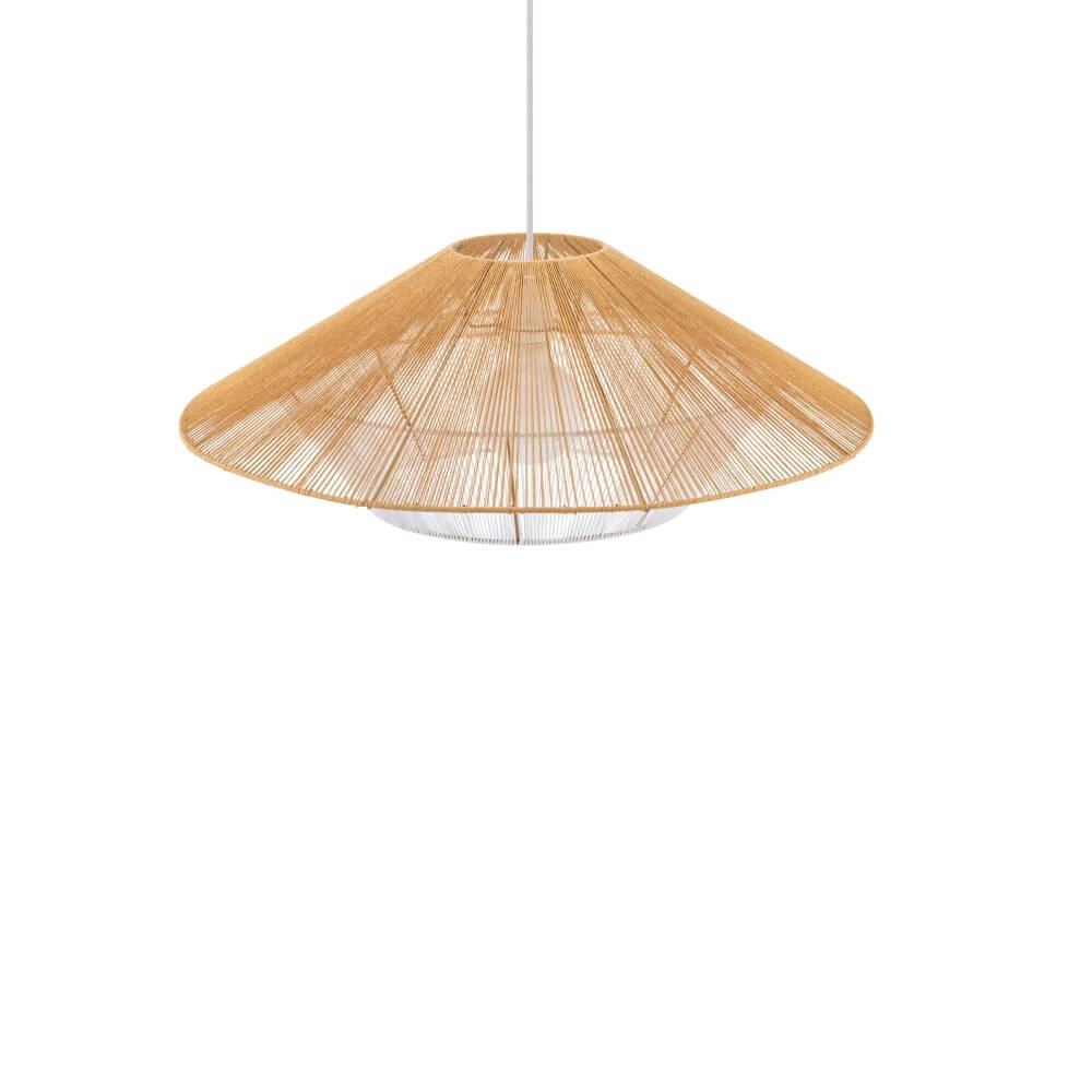 Rattan Pendelleuchte Japandi S Ø 50cm Lyora 5903139111560