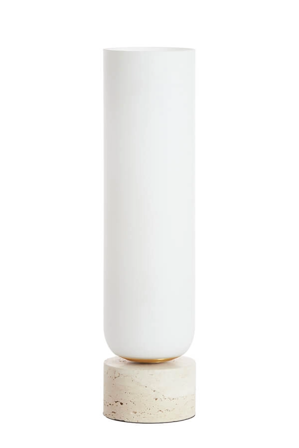 Weiße Tischleuchte Rylano 47cm Light & Living 8717807744915