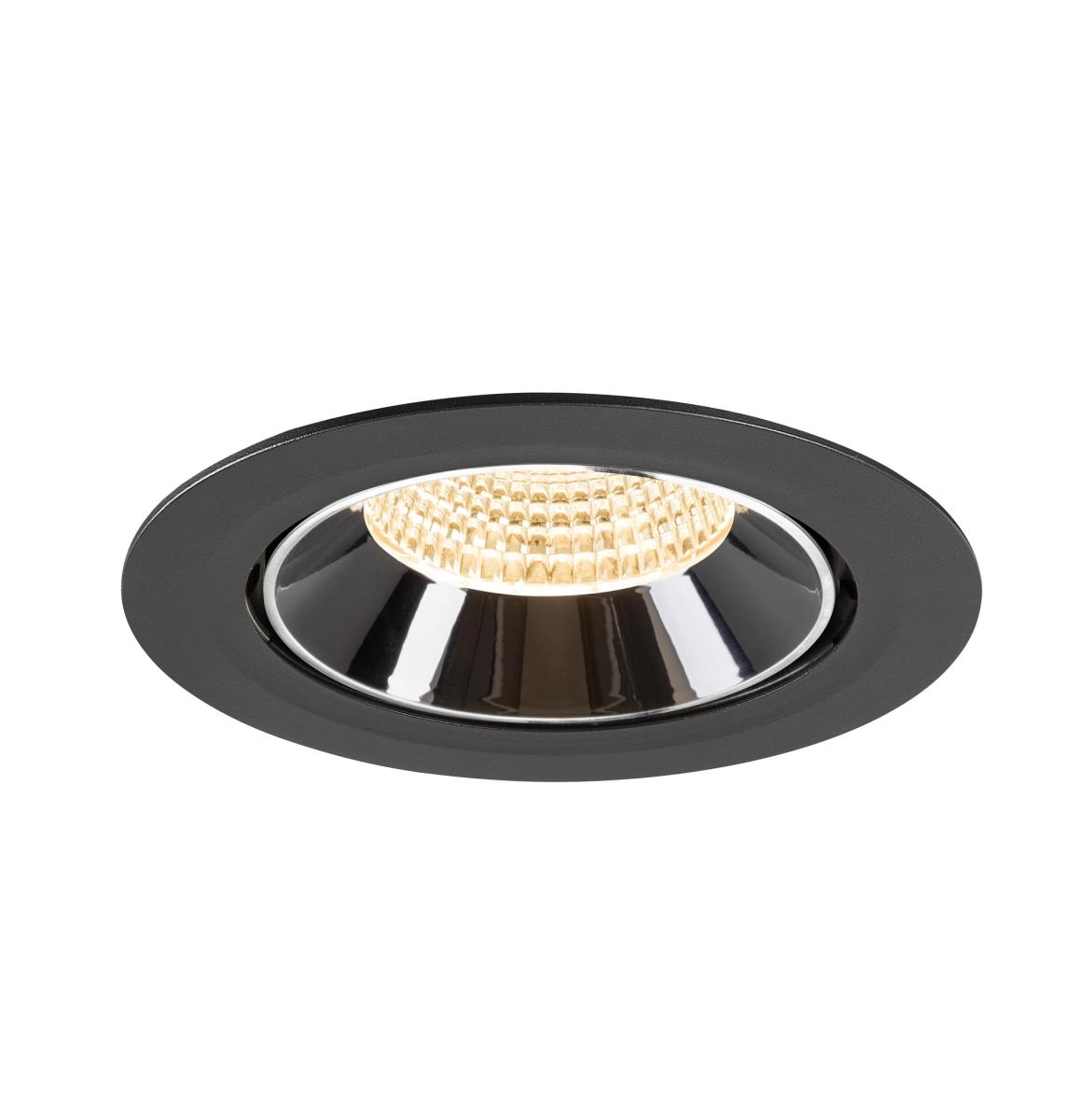 Einbau-Strahler Numinos Gimble XL Schwarz/Chrom 2700K - 55gr SLV 4024163308823