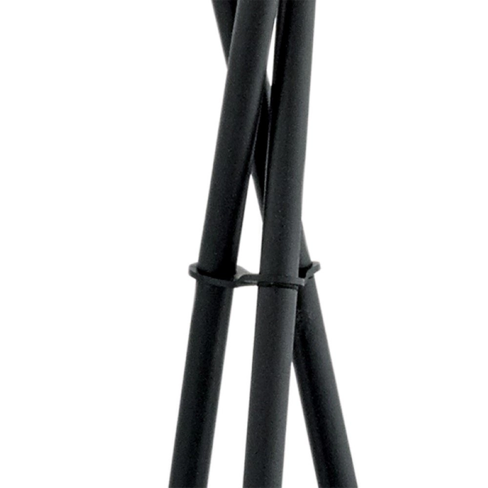 Stehlampe Fondachelli Stativ schwarz mit gold Eglo 9002759955410