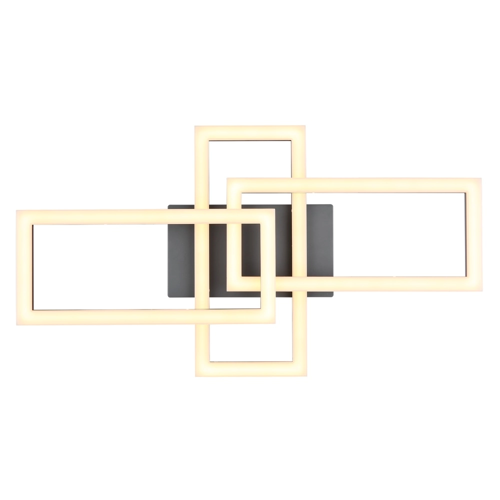 Deckenlampe mit schwarzem Design Sapena 61,4 x 34,1 cm Globo 9007371456390