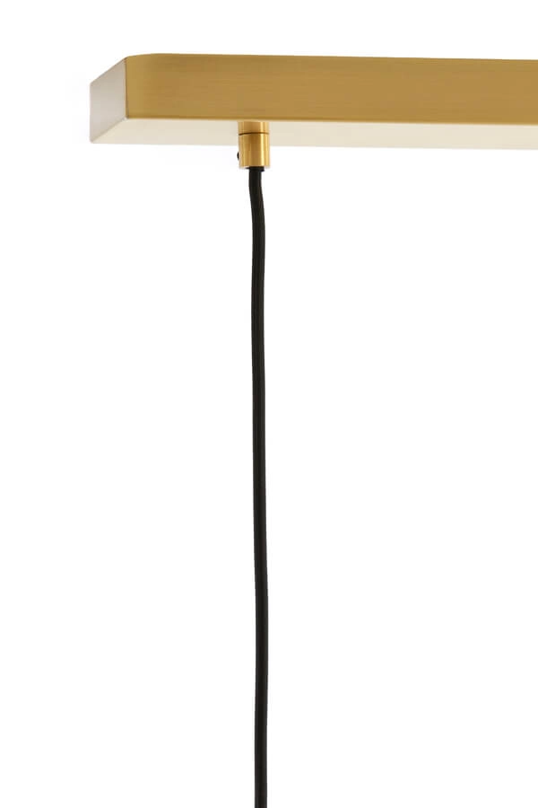 Goldene Pendelleuchte Moroc 3-flammig Light & Living 8717807686444