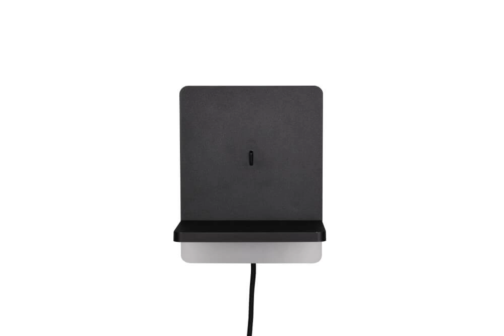 LED-Wandleuchte für Schlafzimmer Fairfield Schwarz Trio 4017807614787