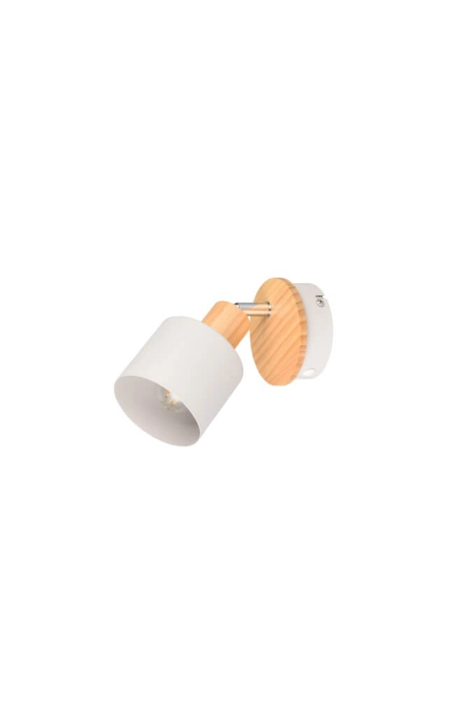 Einzelne Deckenleuchte Shanti mit Holzoptik Trio 4017807615715