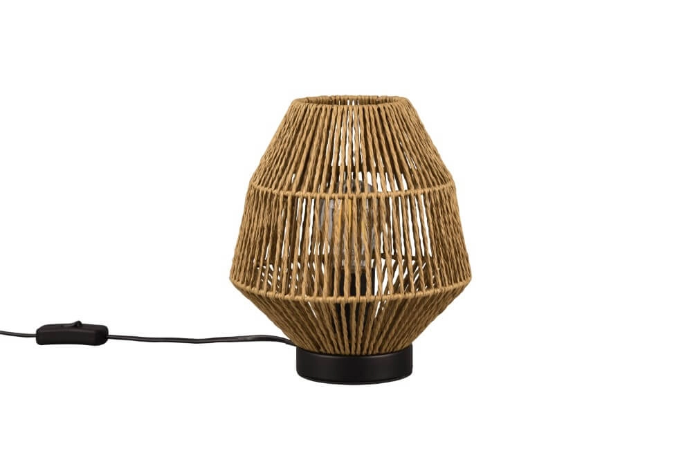 Tischlampe Miki braun Trio 4017807580730