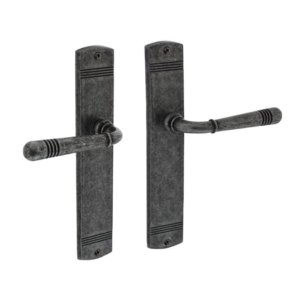 Klassischer Türgriff Helena Blind Altes Grau Intersteel 8714186341520