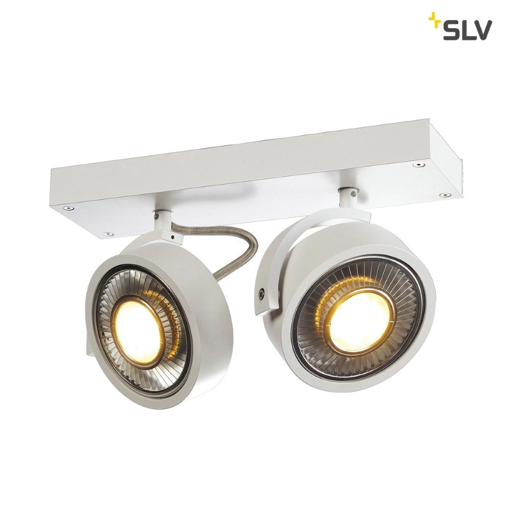 Strahler Kalu 2 QPAR111 2 Licht weiß SLV 4024163142427