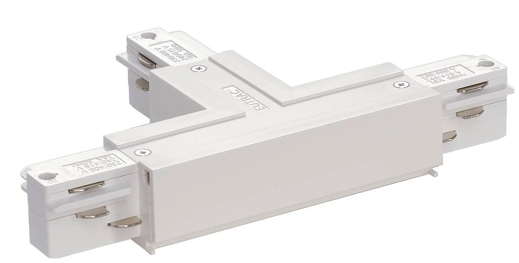 3 Phasen T-Connector 1 Erde rechts weiß SLV 4024163200035