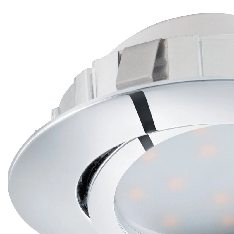 LED-Deckenspot Pineda Round 6W - 3000k - 8,4 cm Chromium Eglo 9002759958558