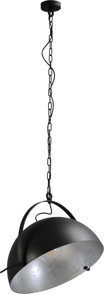 Pendelleuchte Larino 50 schwarz mit altem silber Masterlight 8718121234472