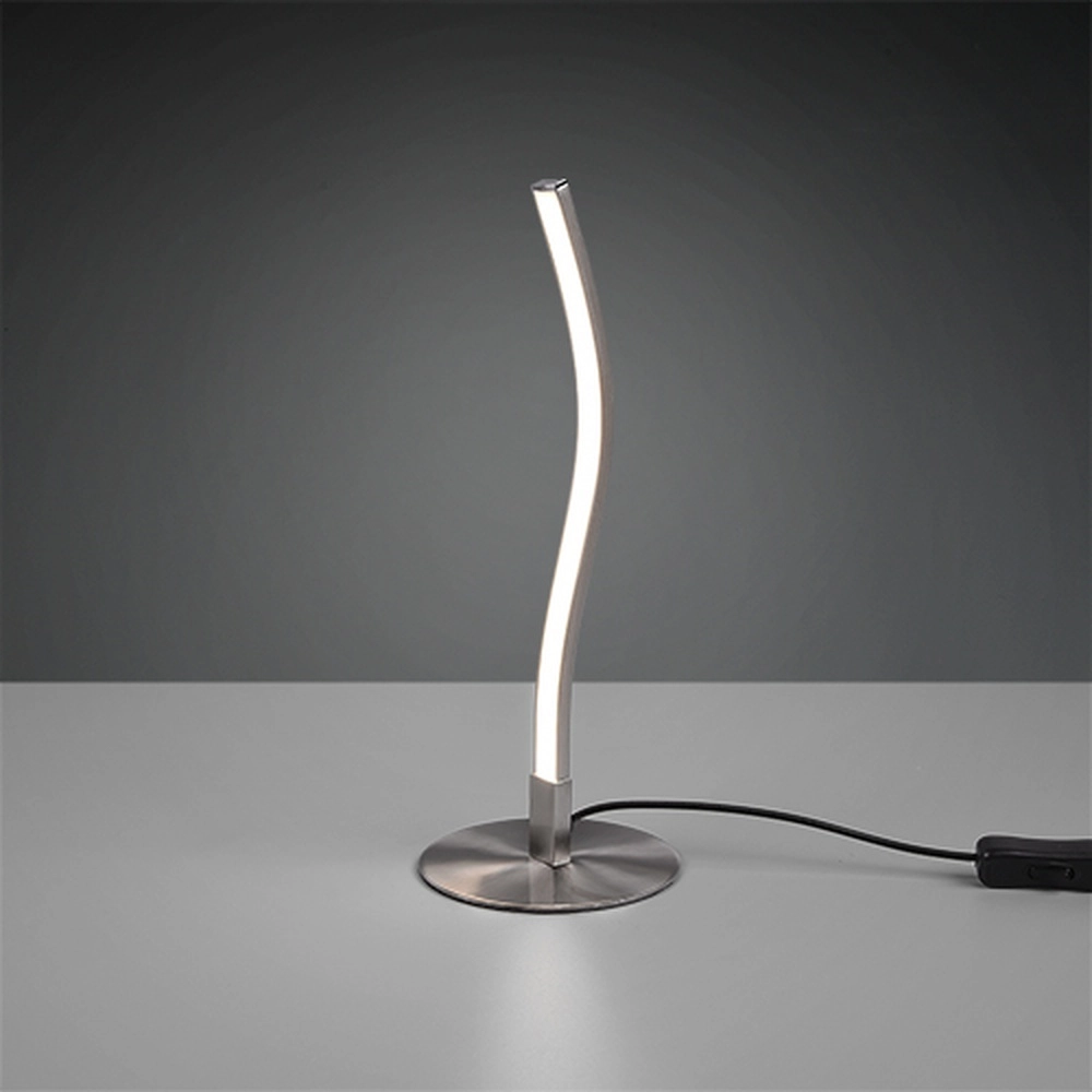 Tischlampe Snake II Nickel Trio 4017807476576