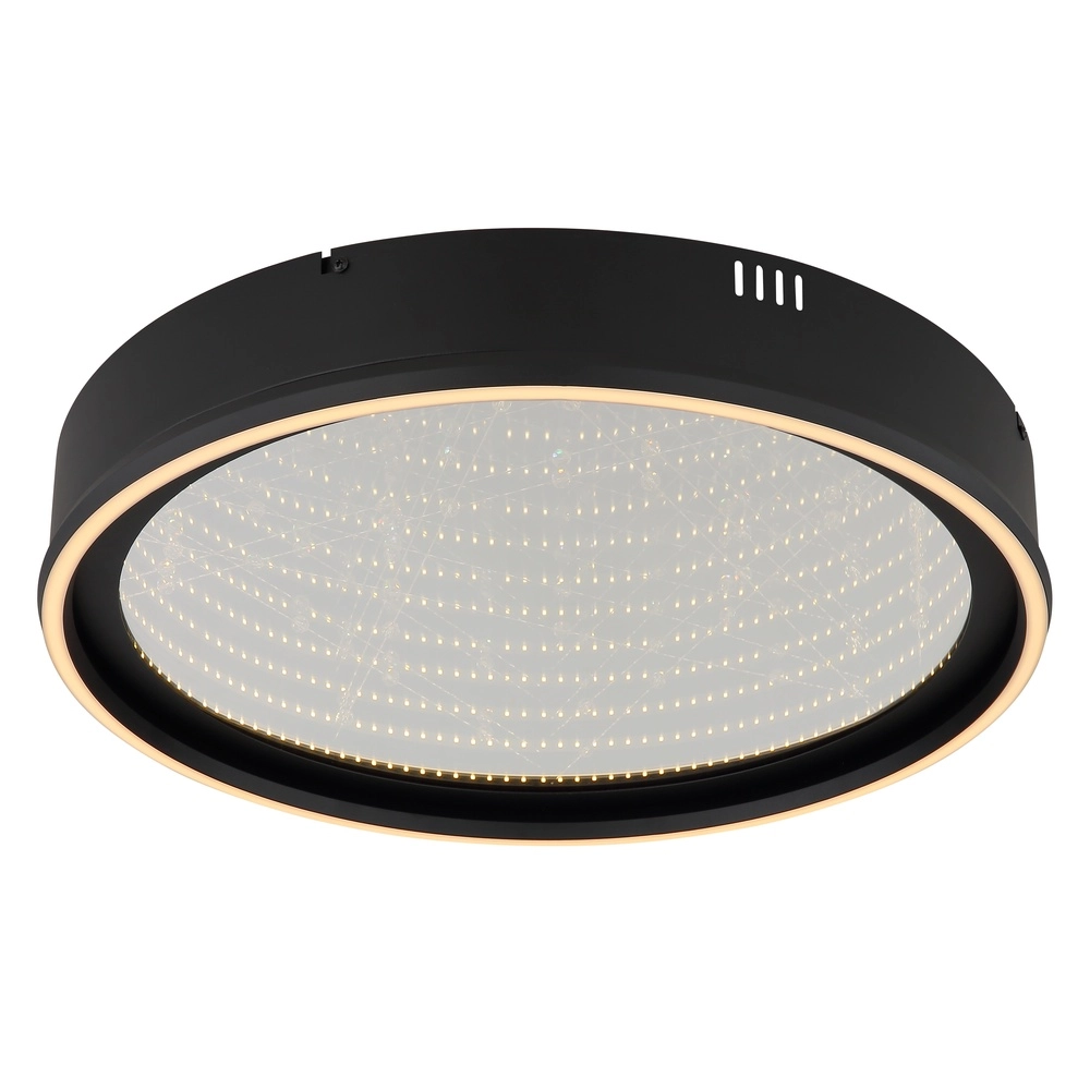 Schwarze Deckenlampe Mirrora Ø 51,5 cm Globo 9007371575848