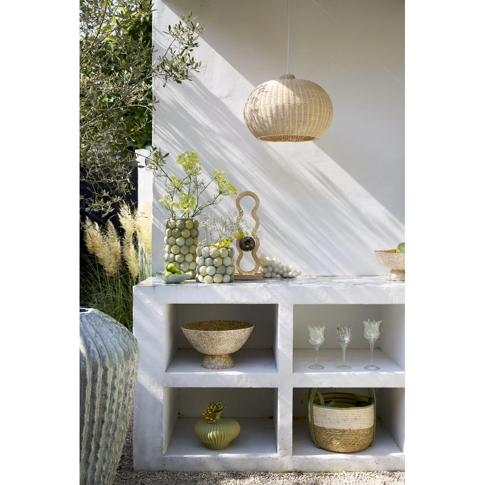 Rattan-Pendellampe Melzor Ø 45cm – natürlich Light & Living 8717807820602