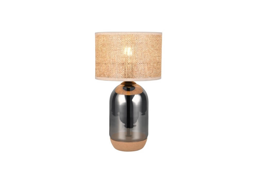Ländliche Tischlampe Tara Ø 25cm Trio 4017807620597