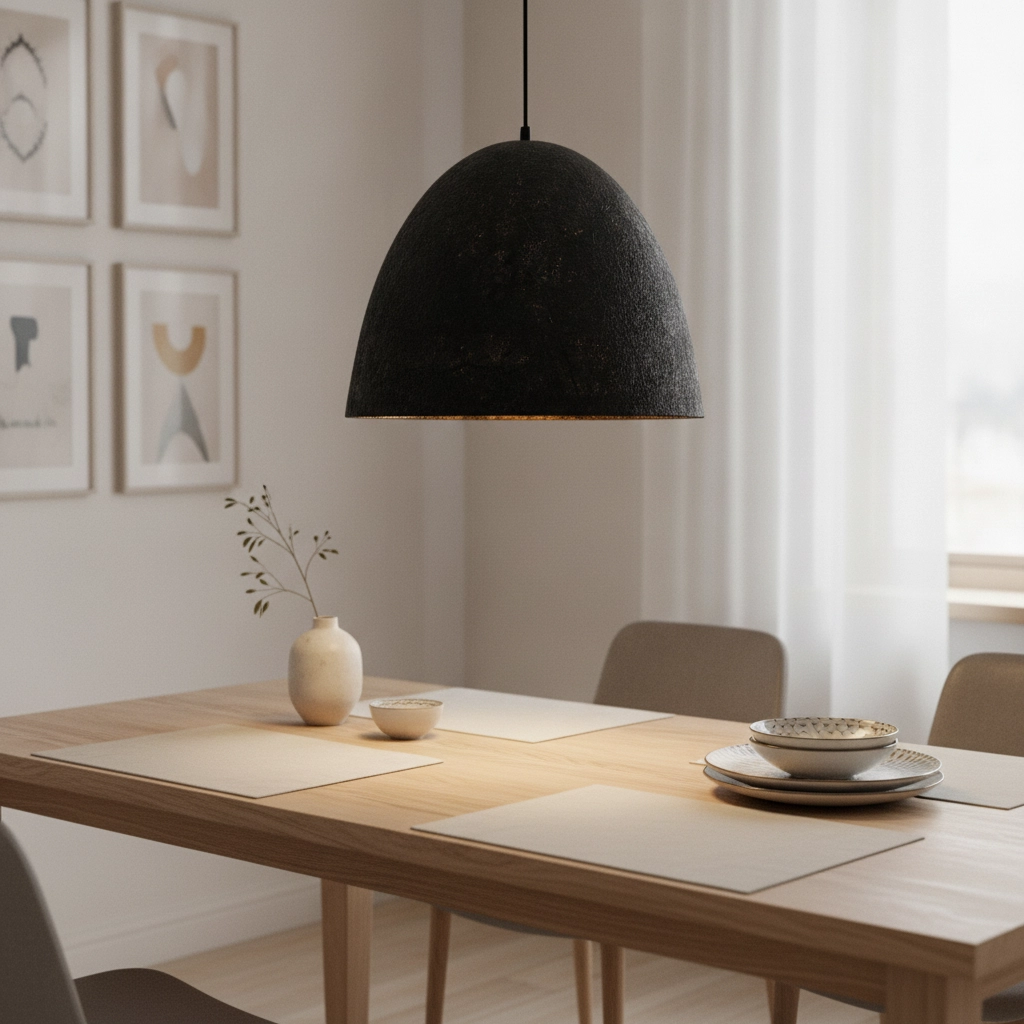 Pendelleuchte Solis schwarz Ø 50cm