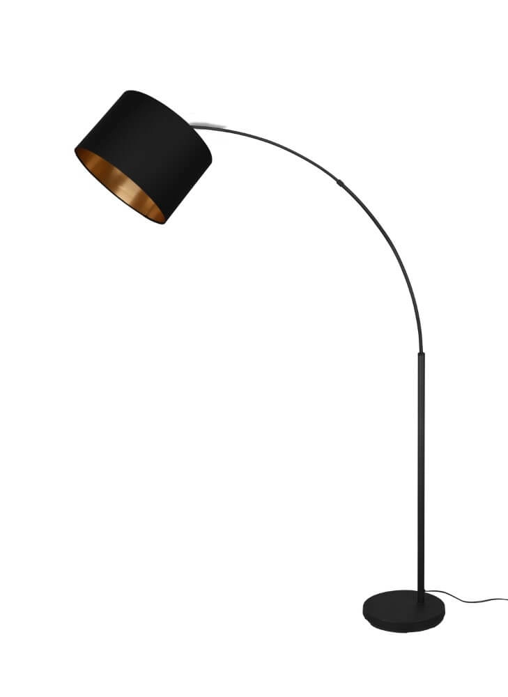 Schwarze Bogenlampe Bolivia Trio 4017807524000