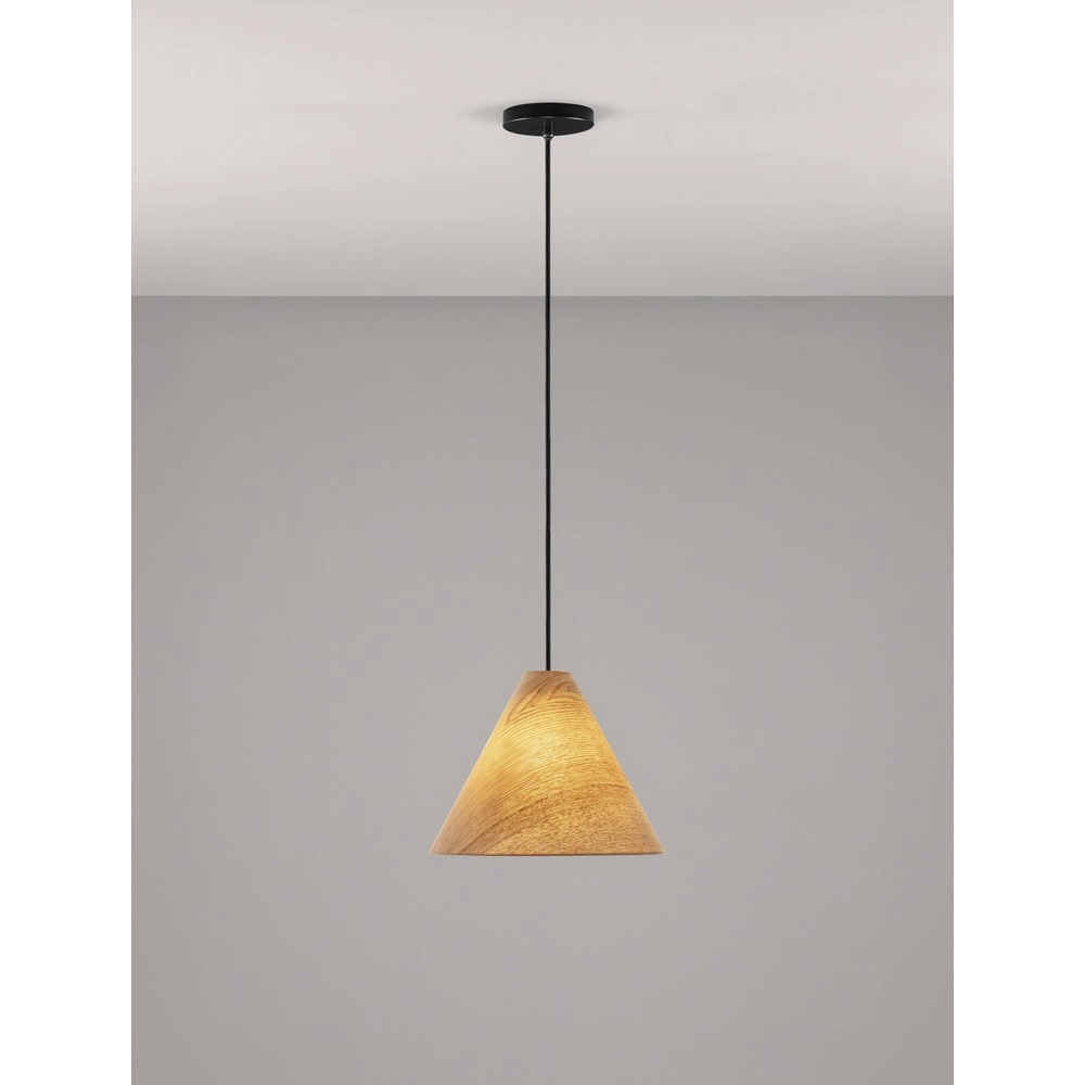 Pendelleuchte aus Holz Elysian Ø 30cm Lyora 5212017468246