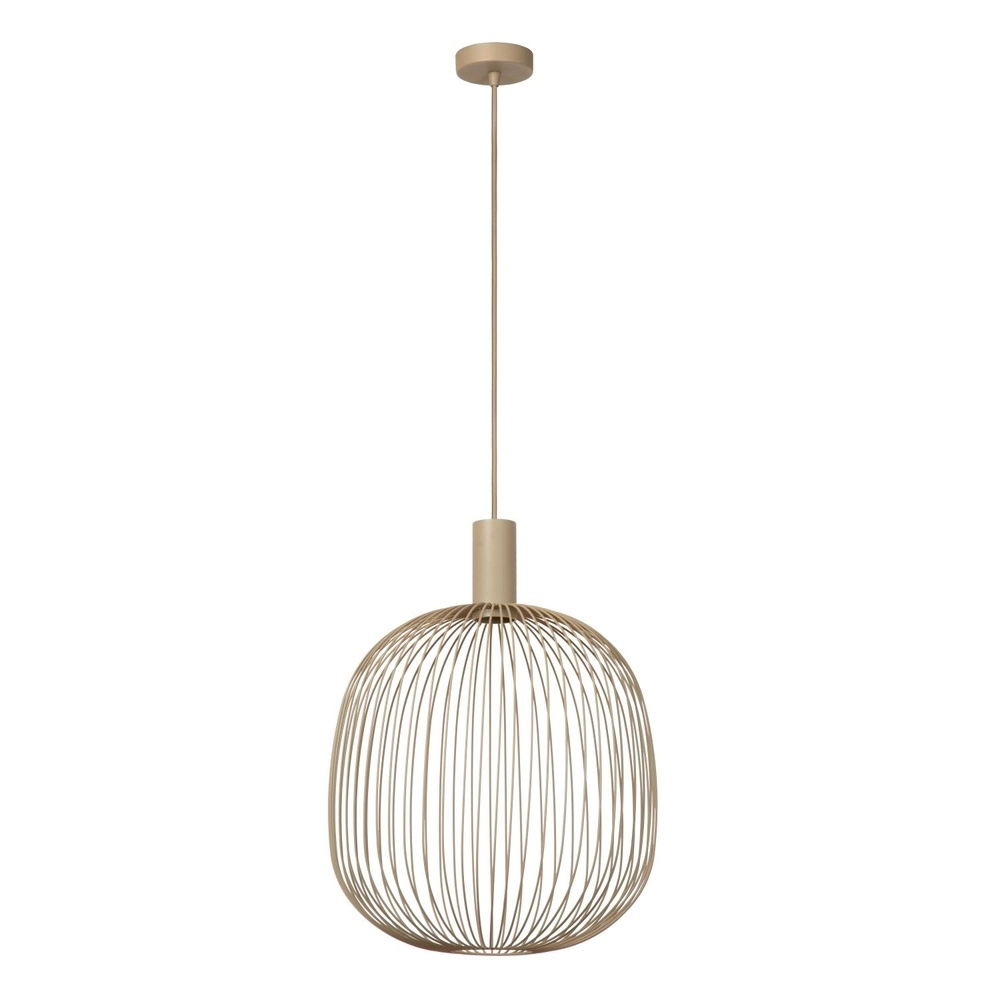 Pendellampe Ø 40 cm Esterel sandbrauner Mini GU10