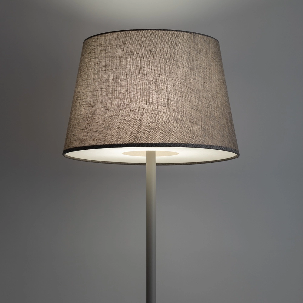Stehlampe Tutoia sandbraun Ø 46 cm Lyora 5903139116831