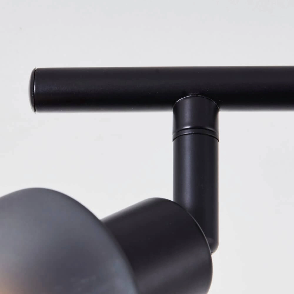 Schwarze Deckenlampe Loralie 2-flammig Brilliant 4004353413230