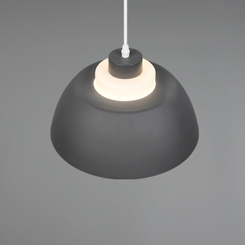 Design-Pendellampe Tilos Anthrazit Ø 30 cm Trio 4017807682434