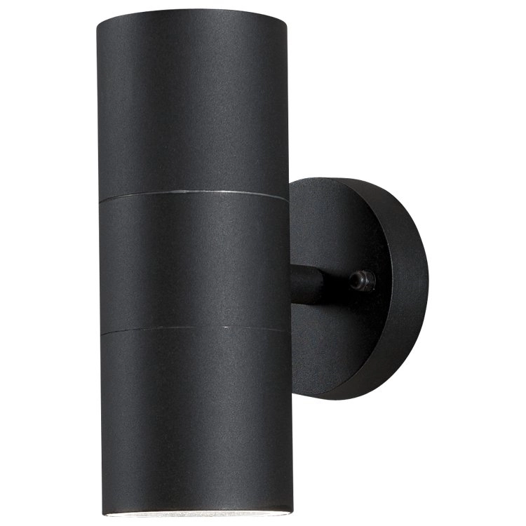 Wandspot Modena Up - Down 2-leichter 19 cm schwarz