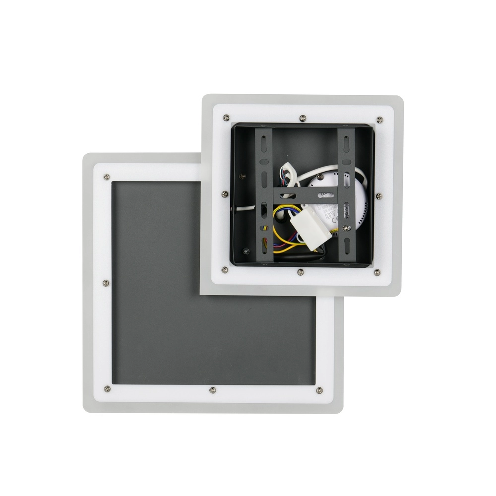 Quadratische Deckenlampe Serea Schwarz Trio 4017807703795