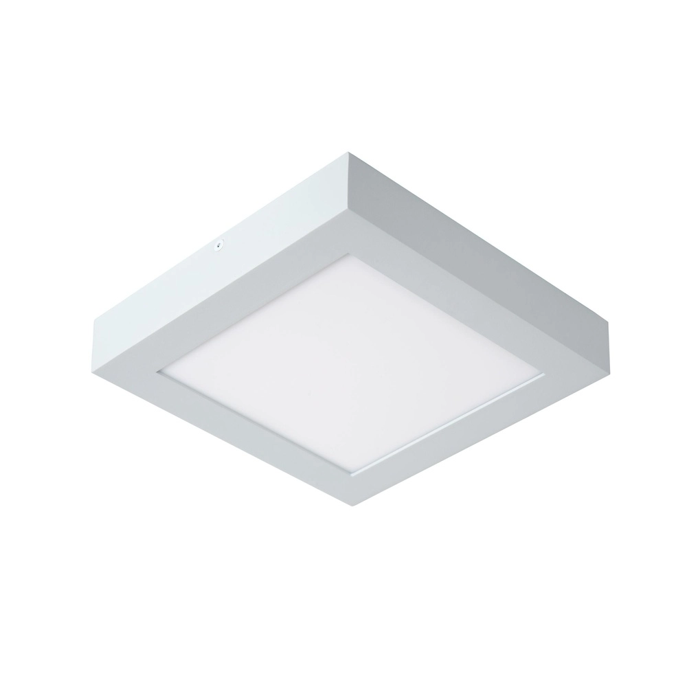 Deckenlicht Brice-Led 22 cm quadratisches IP44-Weiß