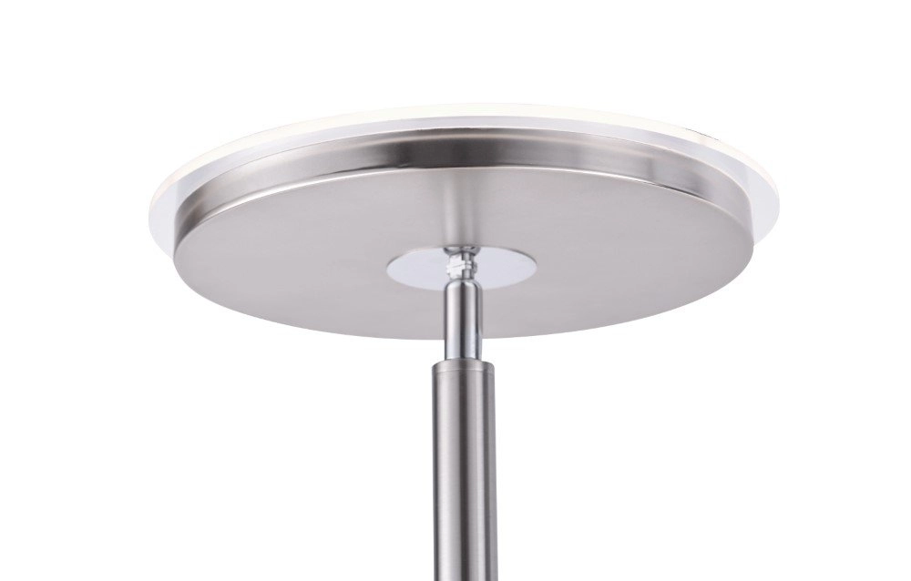 Leselampe Hans Round grau Just Light 4043689946852