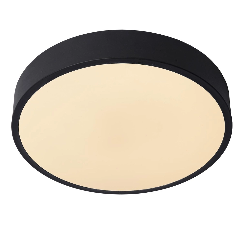 Deckenlicht Unar Ø 30cm - 2700K - schwarz Lucide 5411212791870