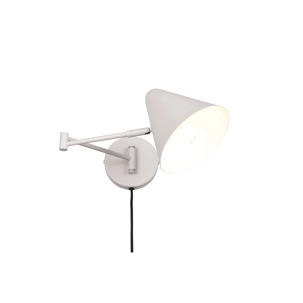 Design-Wandleuchte Cosima grau Trio 4017807660036