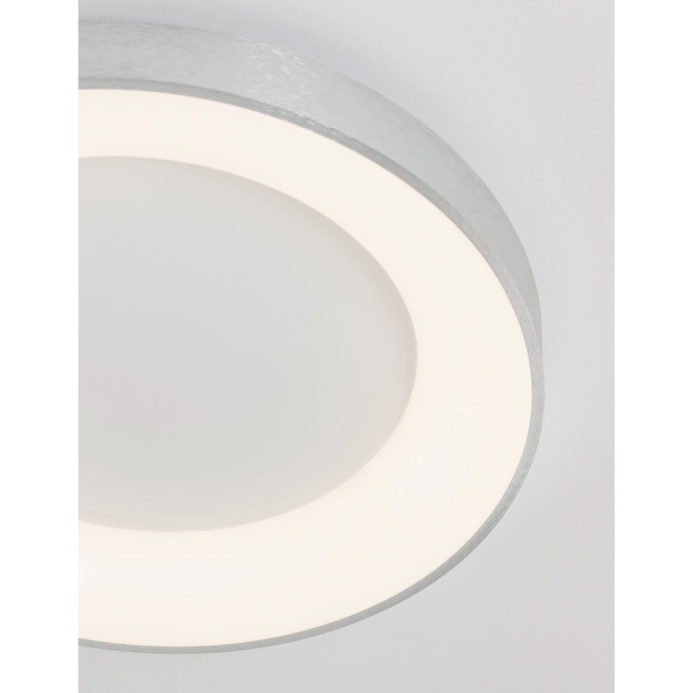 Deckenlampe Rando Thin silbergrau Ø 60cm Lyora 5212017420138