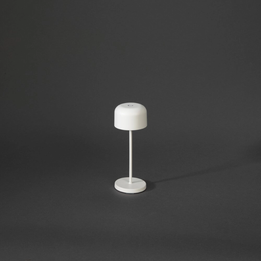 Wiederaufladbare Tischlampe Lille mini Weiß KonstSmide 7318307835250