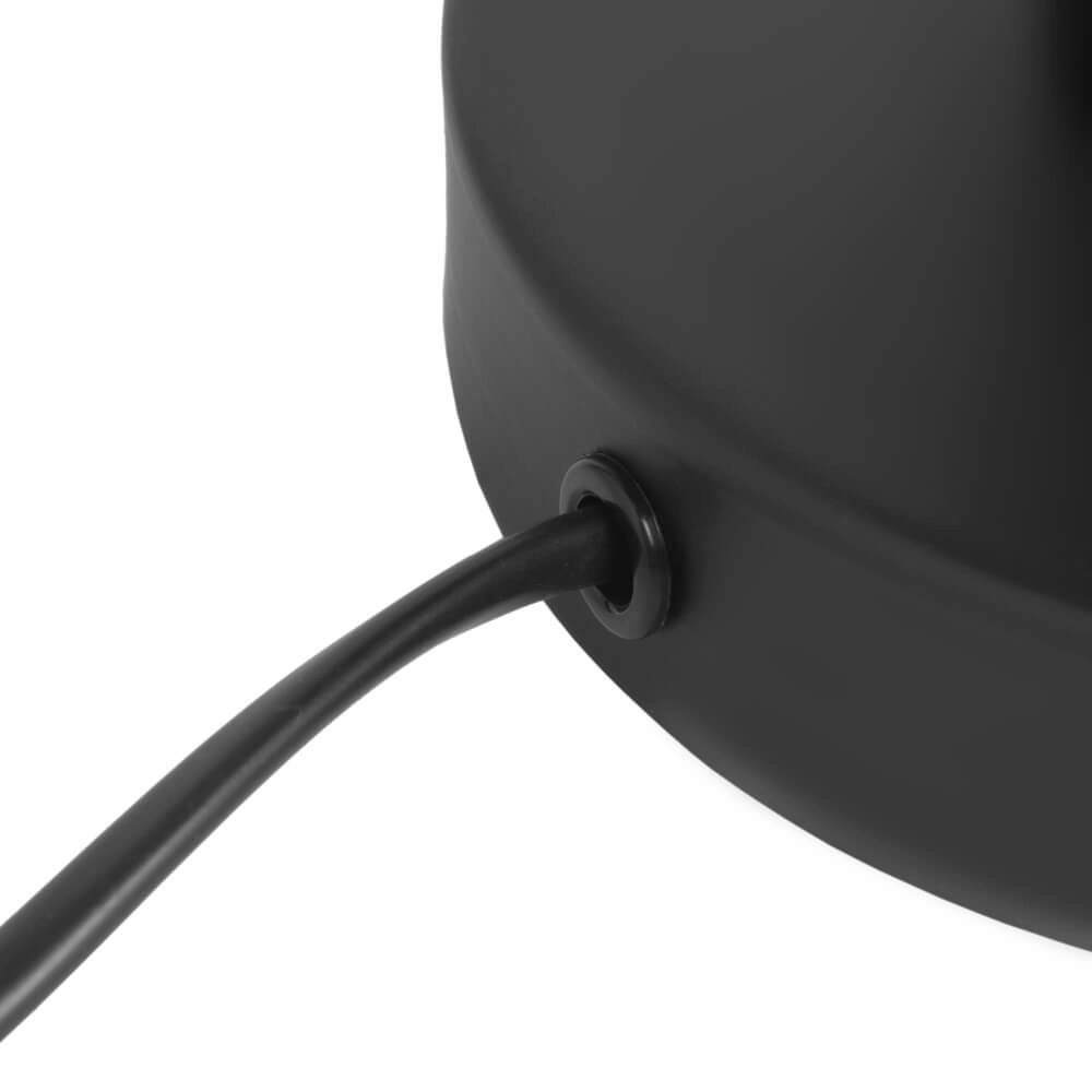 Tischlampe aus Draht Gila Ø 23cm - schwarz Trio 4017807629071