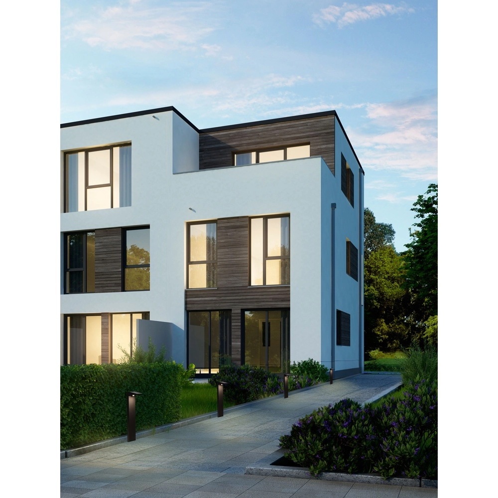 Solar-Gartenleuchte Tek schwarz Lyora 5212017479136