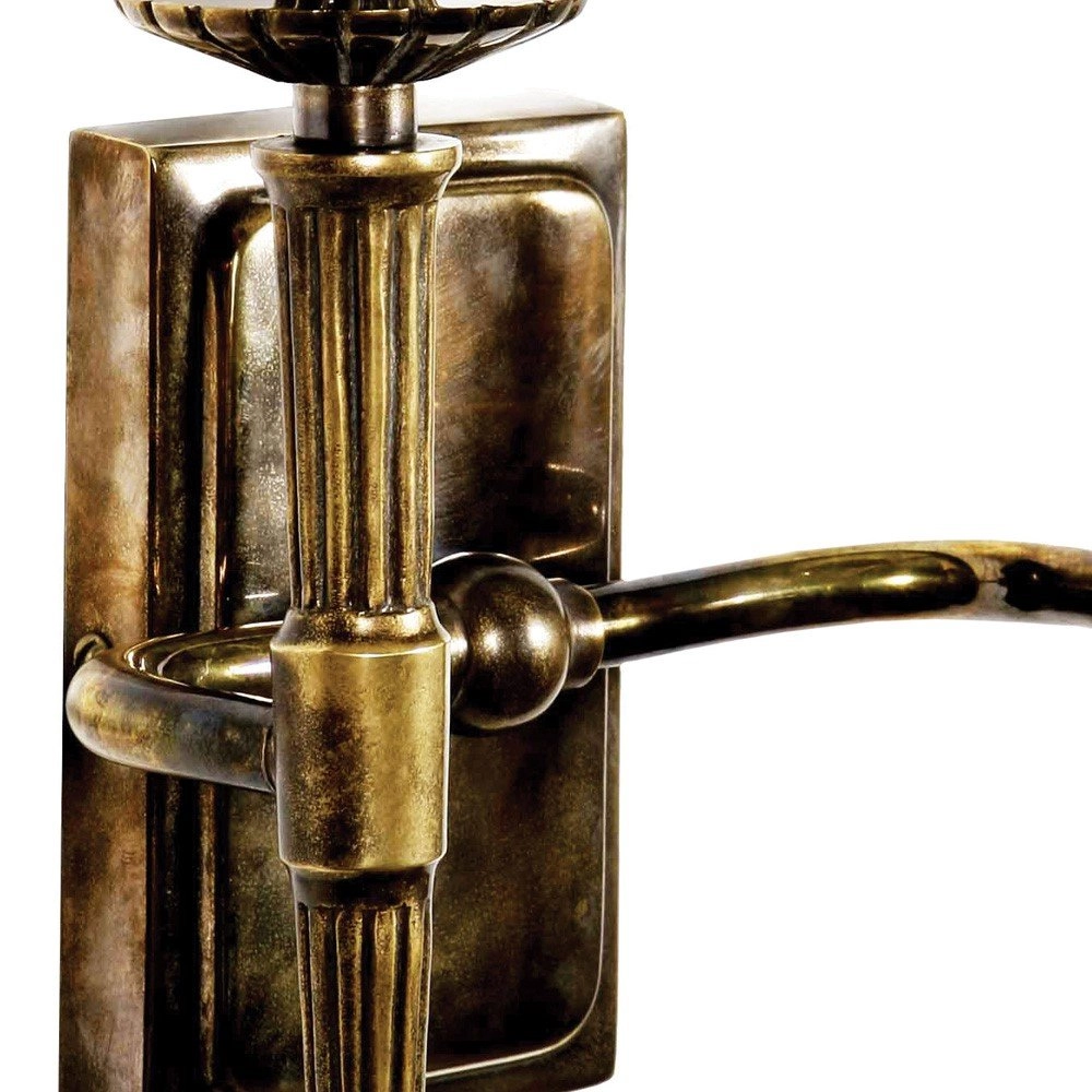 Antiker Kerzenhalter Hampton 2-flammig - Gold poliert (PBUL) Limehouse