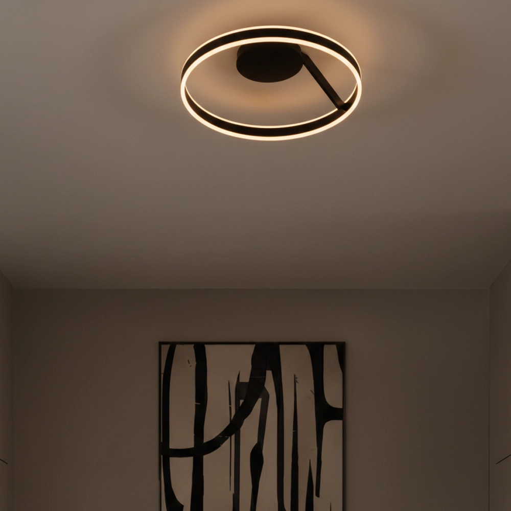 Deckenlampe Bianco schwarz Ø 60cm