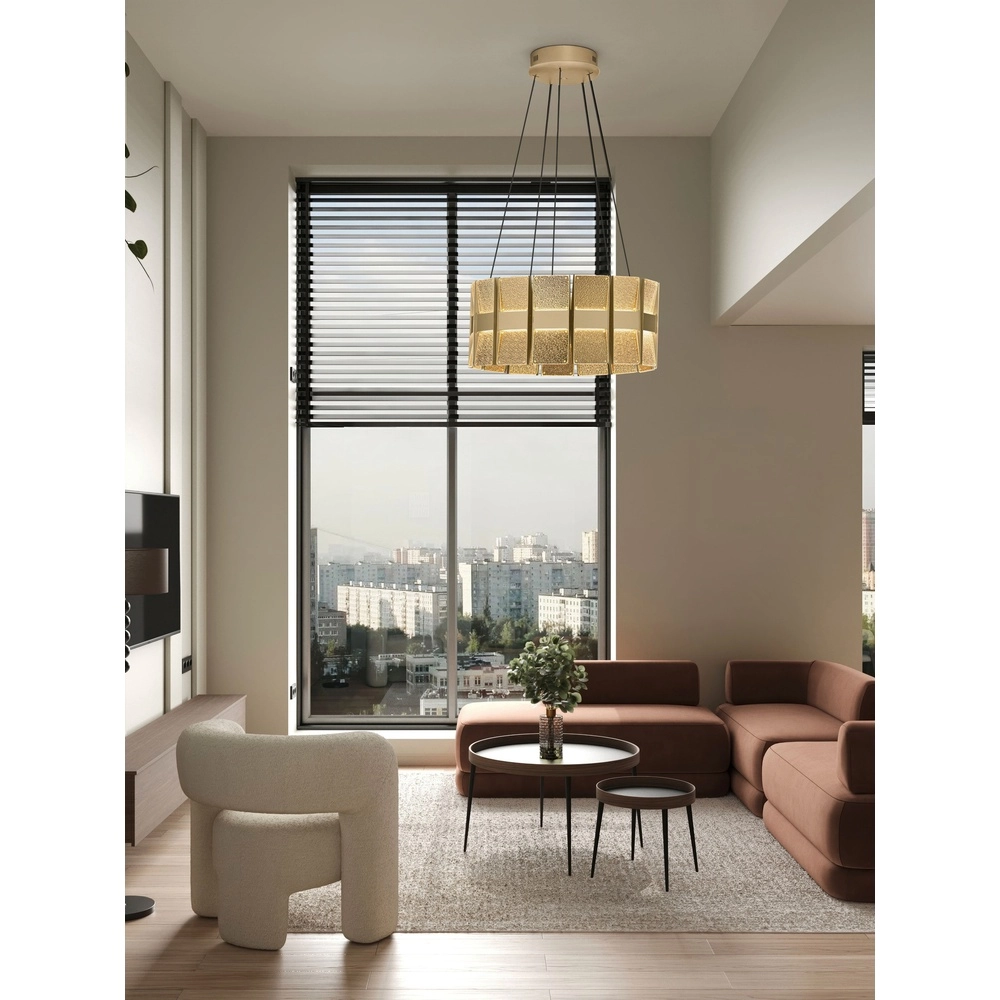 Design-Pendellampe Montez Gold