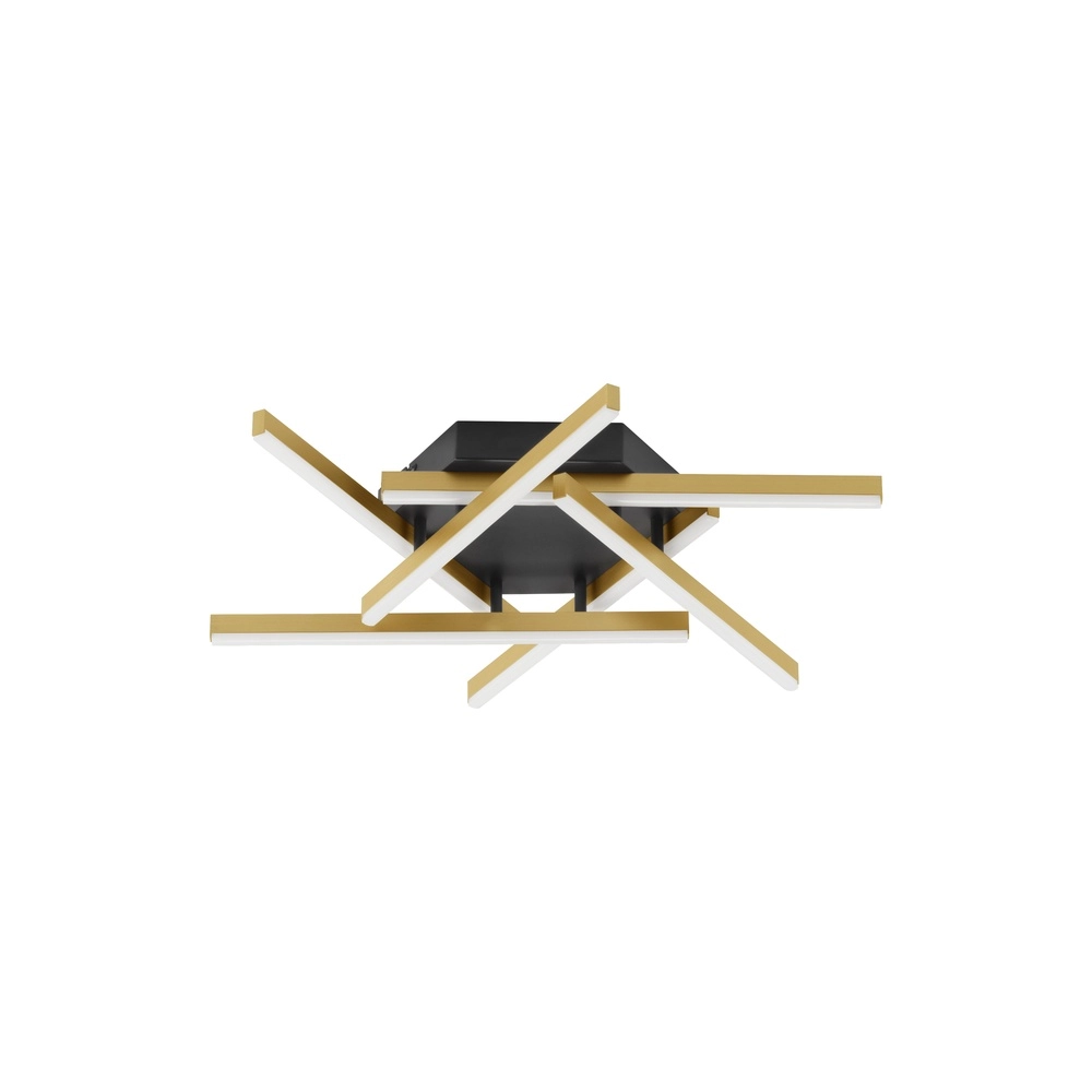Deckenlampe Hyde schwarz mit gold Lyora 5212017446190