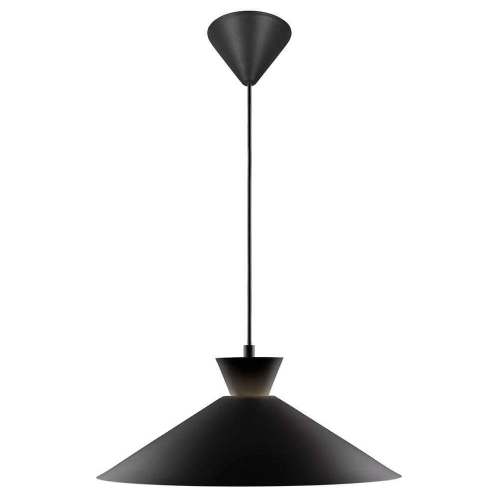 Schlanke Pendelleuchte Dial schwarz Ø 45cm Nordlux 5704924013737