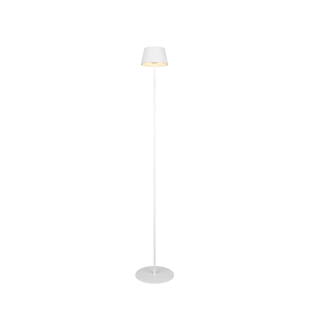 Stehlampe Suarez weiß Trio 4017807601749