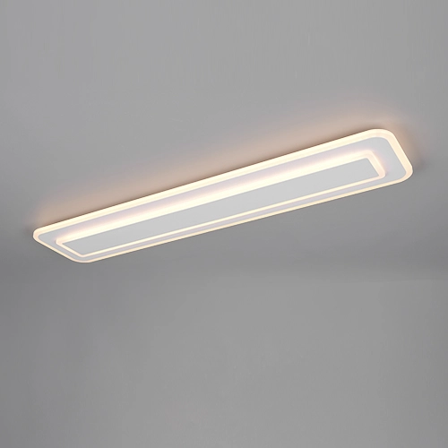 Moderne Deckenlampe Riva Weiß 90 cm Trio 4017807682953