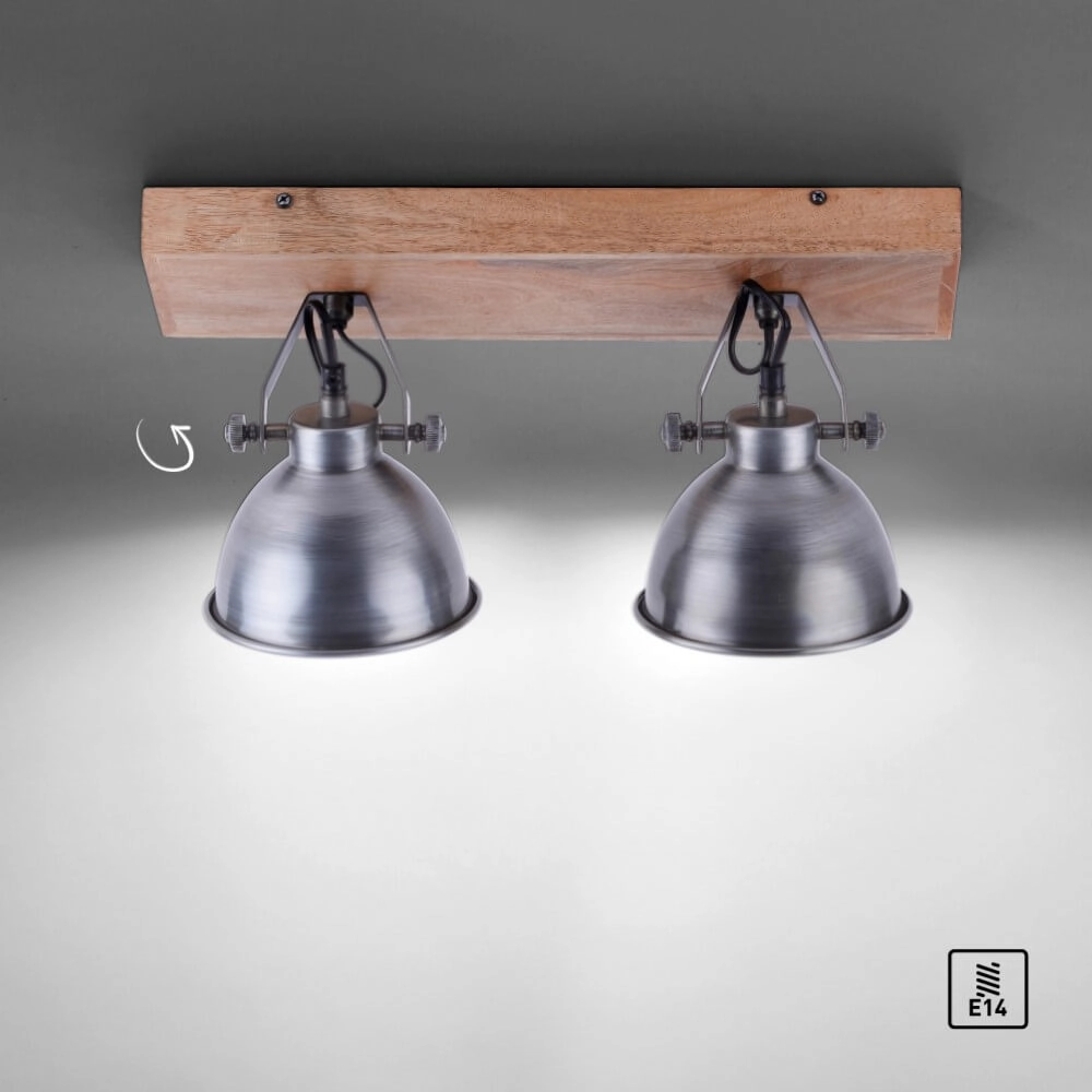 Deckenleuchte Samia 2-flammig Just Light 4043689957377