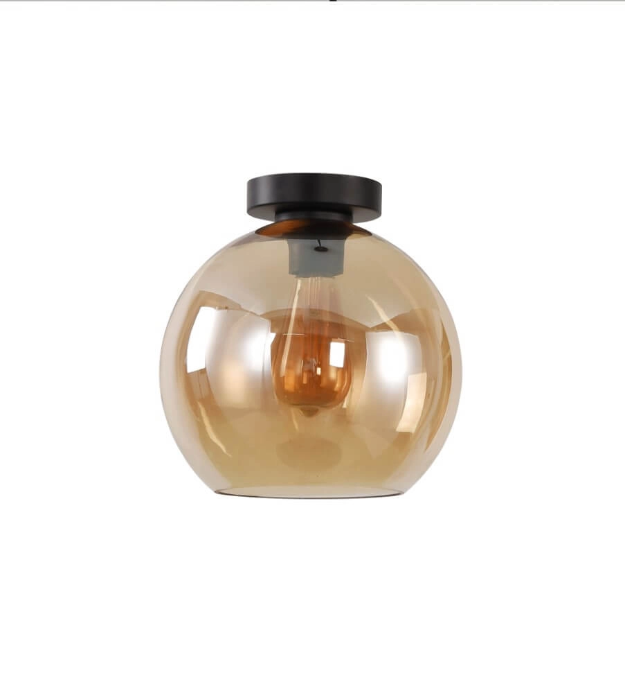 Deckenleuchte Marino mit Braunglas Ø 25cm Artdelight 8719831737703